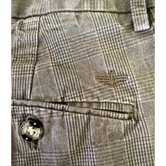 Dockers Men’s Signature Charcoal Pattern Flat Front Pants 33x32 - Picture 10 of 10